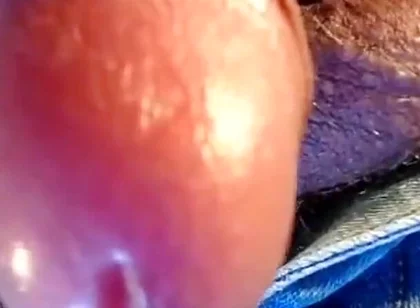 Latin Man Jerking off His BBC and Thick Uncut Cock Wearing Jeans
