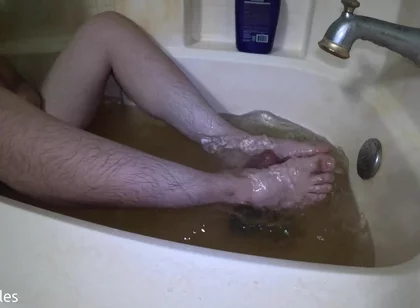 Country Boy Bath Time Fun. Full Movie