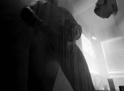 Straight Married Man Fucks Dildo in the Shower (part 1)