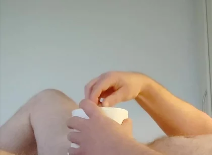 Nylonjung Fucks the Horny Toilet Paper Roll