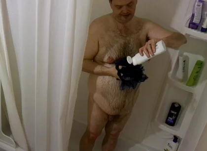 Stepdad Going to Take a Shower