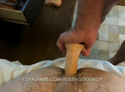 Stepdaddy Breeds Boy Hole, Rims It, Loosens It with Toys