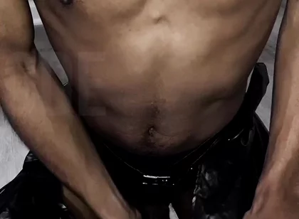 Stroking This Thick Black Cock in Full Scream Cosplay