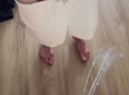 Cum on the Mirror
