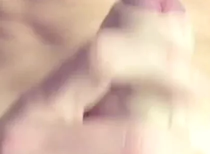 Skinny Twink Close-up: Massive Cock, Tight Hole Show & Cum Eating Finale