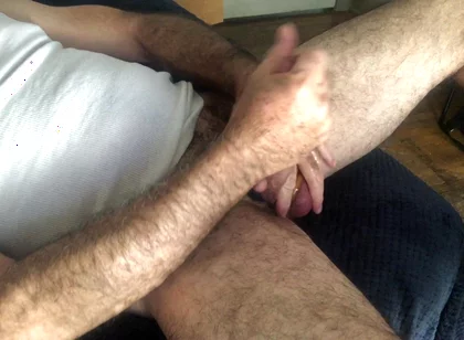 Hung Daddy Ohtrevor Finally Cums After Spending the Day Tripping Over His Cock All Day