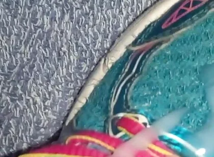 Cum on Asics Sneakes