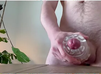 Huge Cumshot With Fleshlight