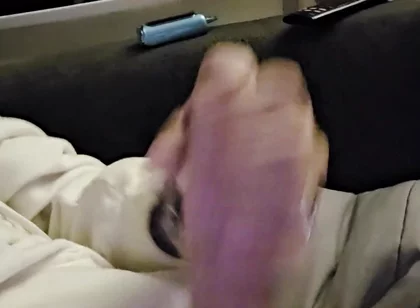 Cumming From My Huge Cock