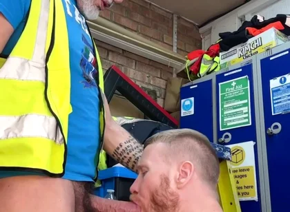 Hung Mature Itapapixxl Barebacking His Ginger Tradesman - Huge Creampie Inside