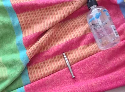 8mm Cock Plug with a Big Thick Creamy Cum Shot Enjoy My Hornies
