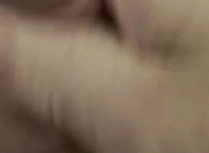 My Friend Lies on the Bed and Plays with His Big Cock Waiting for My Wet Hole