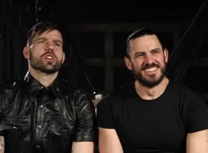 Edging a giant cock - Buck Richards, Vander Pulaski, Van Darkholme