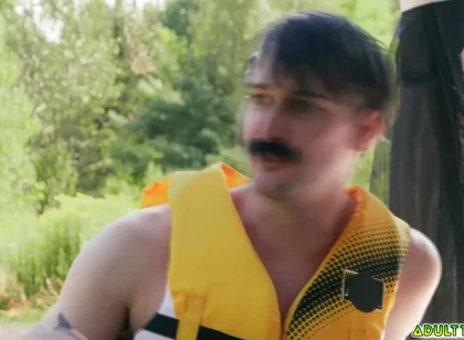 Ethan Chase insists on using Seb Leblans phone to watch porn so he can jerk off