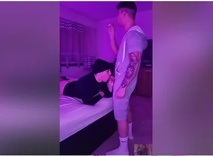 Gay Couple Smoke And Bare Fuck Session