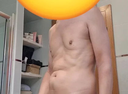 Watch Me on a Nude Morning Getting Horny, Jerk off and Shower