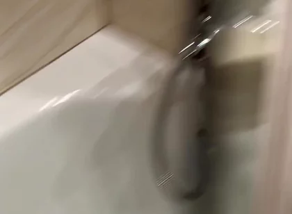 Getting Ready for a Bath