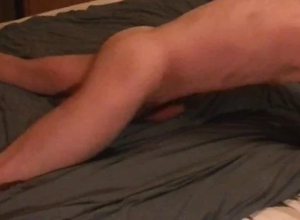 Naked Hump Bed Masturbation