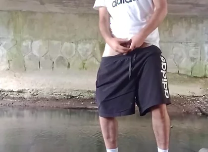 Playing with My Pet Under the Bridge