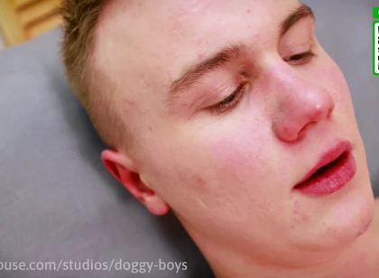 Twink Jerk off with Slippery Boy Kasper