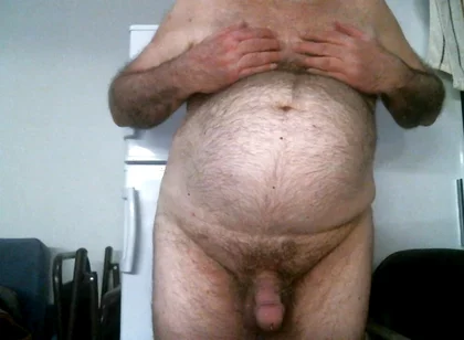 Coach Karl Belly and Nipple Rub
