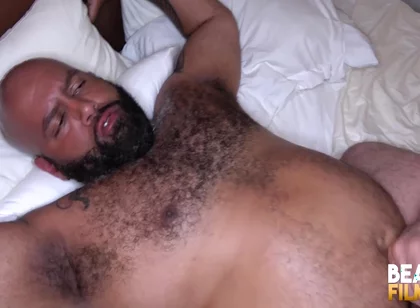 Tattooed Brooklyn Bear Fucked By - Black Sam And Sam Black