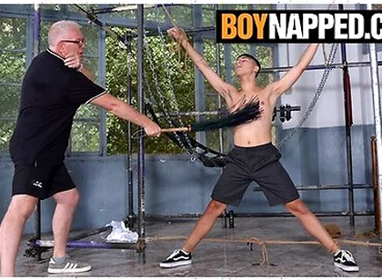 Twink Jonny Montero Gets His Cock Played By Master Kane