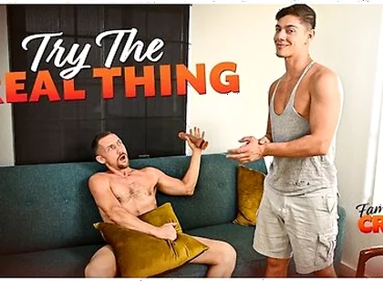 Stepuncle Gets Caught Naked With Dildo So I Fucked Him Hard