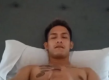 Sexy Asian Guy Hotel Wanking
