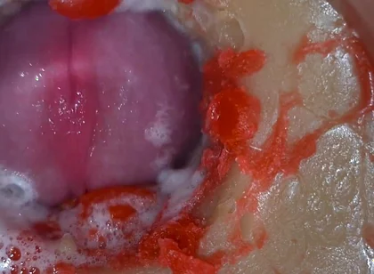 Insemination - Internal Camera Captures Deep Male Ejaculation