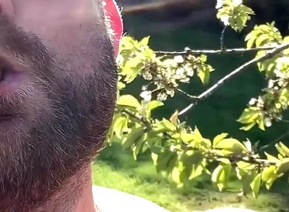 Smoking My Cigar Outdoors in the Summer Heat