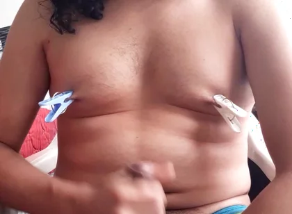 I Play with My Nipples While I Jerk off
