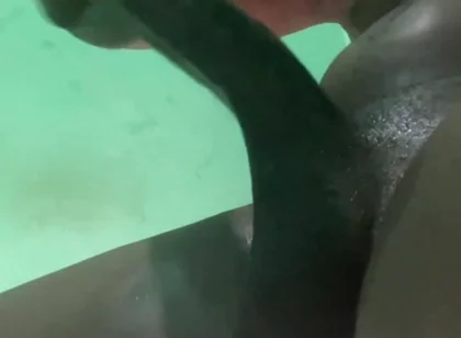 Part 2 Long Dick Guy Hides and Beat His Big Black Cock