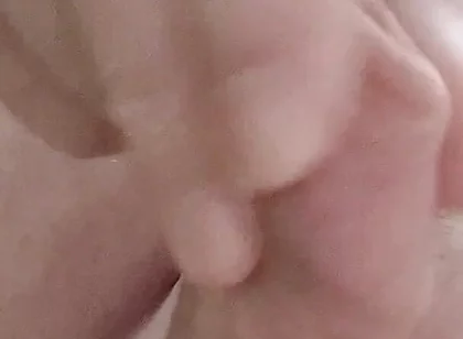 My Friend Sits in a Chair and Plays with His Little Cock and Watches Videos He Likes to Watch Videos Means He Watches Videos