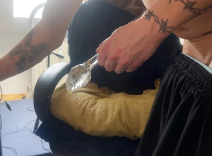 Glasplug in My Ass
