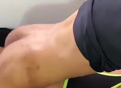 Slave fucked in jockstrap