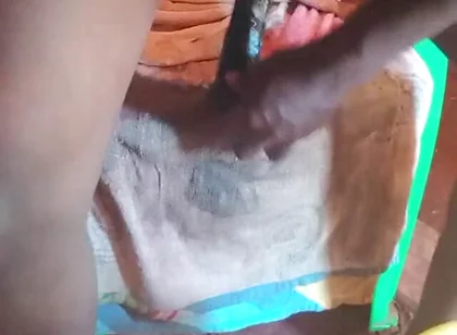 Playing and Fingering My Big Oiled Sexy as