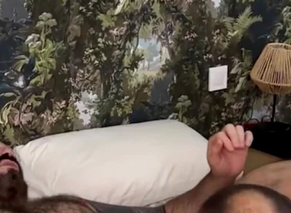 Three Hairy Bears Suck Each Other's Cocks and Fuck Bareback. (part 2)