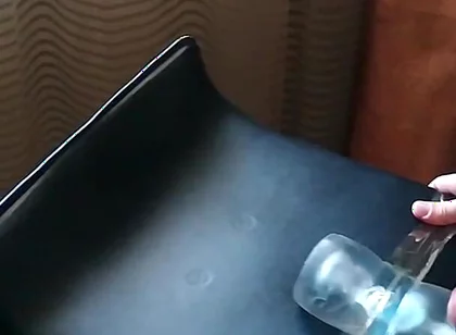 Fucking a Tight Fleshlight as Deep as It Possible